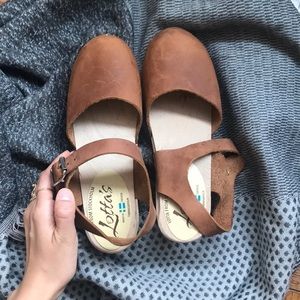 Lotta From Stockholm Wooden Clogs Brown Size 38